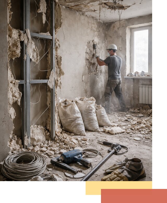 Профессиональный демонтаж зданий и конструкций в Советской Гавани