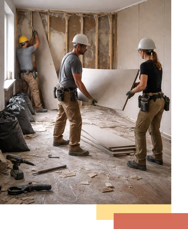 Демонтаж стеновых панелей в Советской Гавани быстро и аккуратно