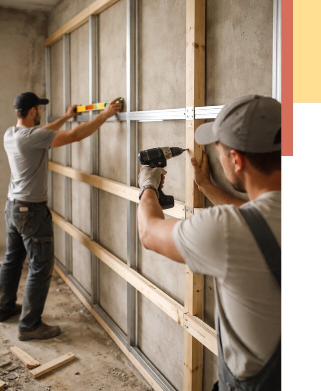 Устройство обрешетки под панели в Советской Гавани от 2182 руб. — монтаж под ключ | ОТДЕЛОЧНИК-Свс