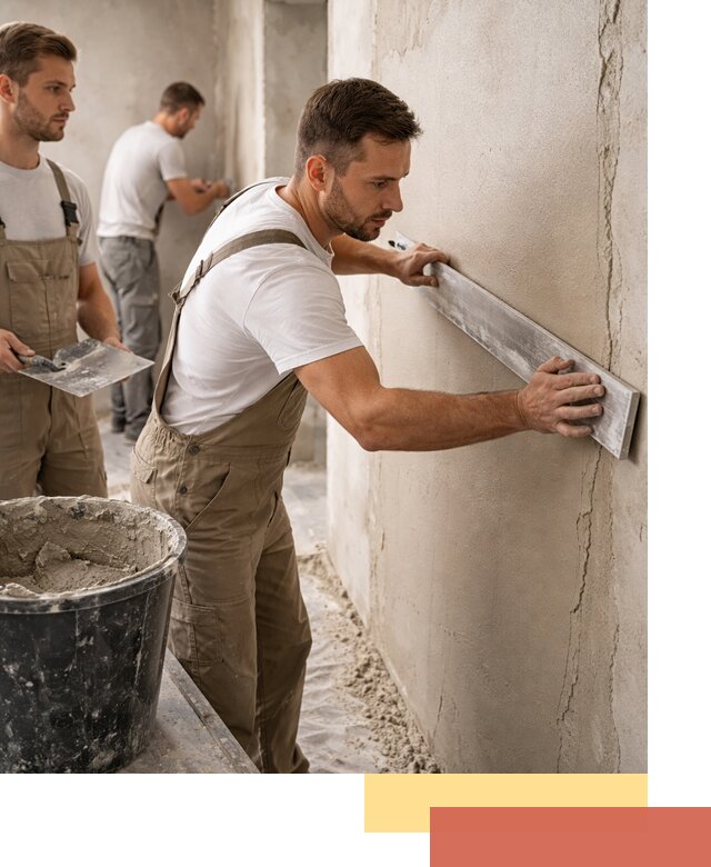 Штукатурка стен без маяков в Советской Гавани быстро и качественно