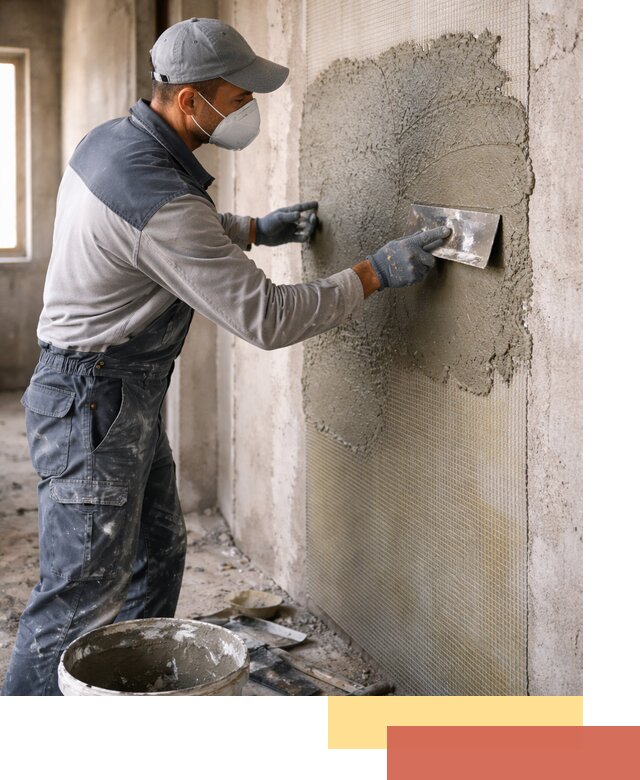 Штукатурка стен по сетке в Советской Гавани под ключ качественно и быстро