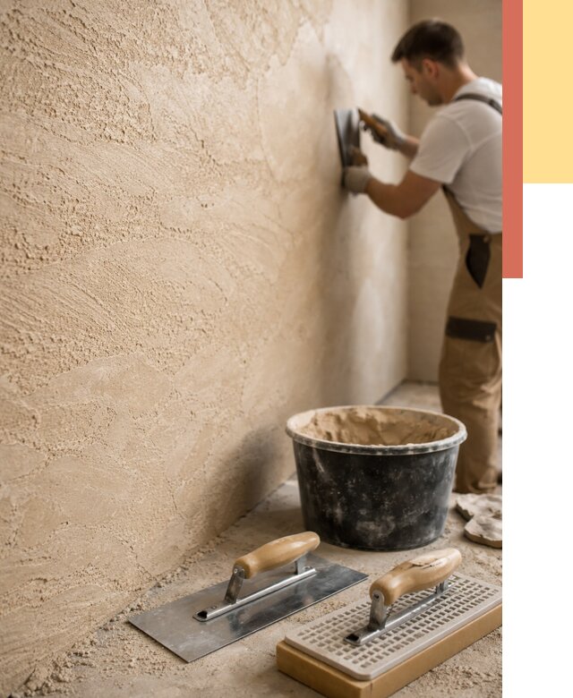 Декоративная штукатурка травертин в Советской Гавани от 1870 руб/м2 — качественно и недорого | ОТДЕЛОЧНИК-Свс