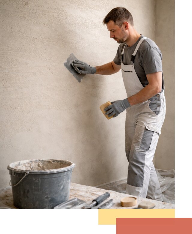 Декоративная штукатурка травертин в Советской Гавани для стен и потолков