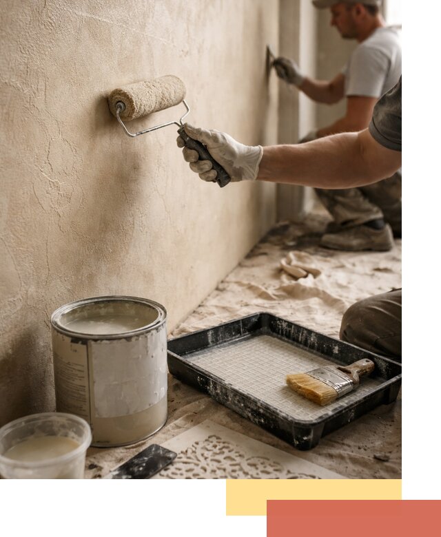 Лессирующая краска для декоративной отделки в Советской Гавани