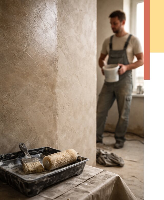 Нанесение воска на штукатурку в Советской Гавани от 3636 руб. | Услуги ОТДЕЛОЧНИК-Свс