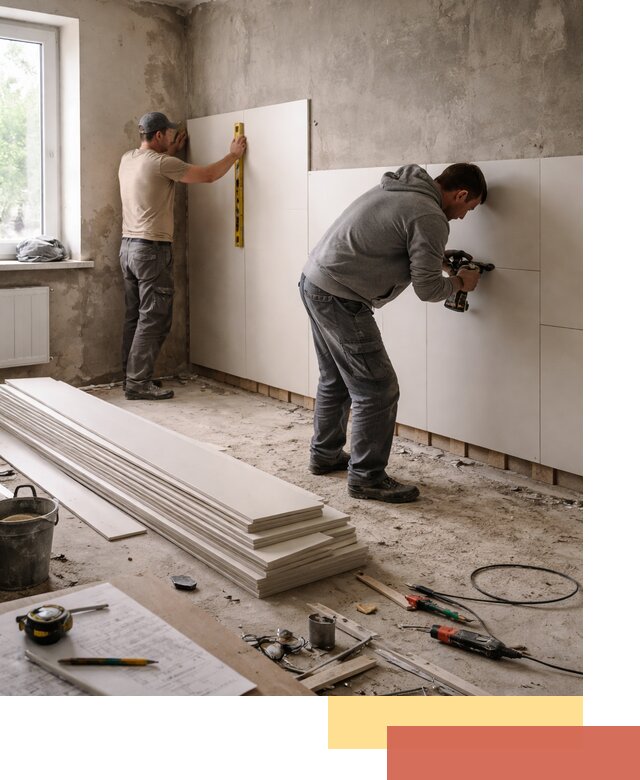 Монтаж ПВХ панелей на стены в Советской Гавани качественно и быстро