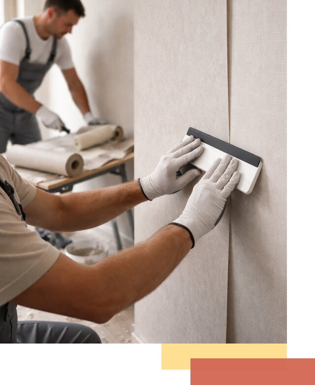 Поклейка обоев под покраску в Советской Гавани профессионально и быстро