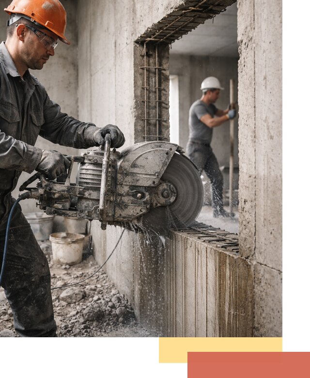 Алмазная резка проемов в Советской Гавани быстро и точно