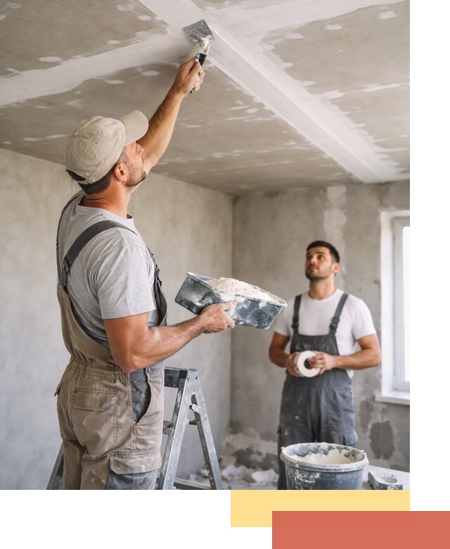 Обработка швов потолка ГКЛ в Советской Гавани: качественная заделка и шпатлевка