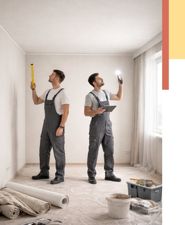 Отделка потолка в Советской Гавани недорого от 779 руб/м2 | Услуги ОТДЕЛОЧНИК-Свс