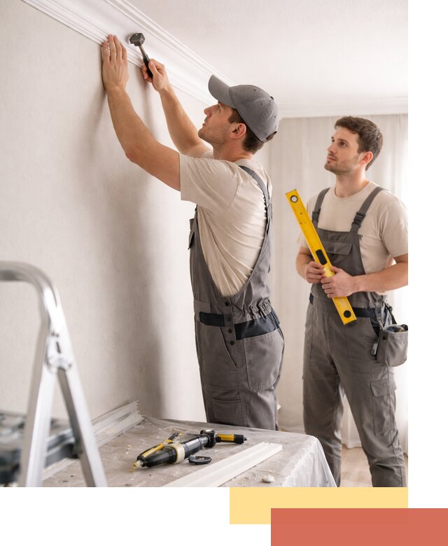 Монтаж потолочного плинтуса в Советской Гавани качественно и быстро